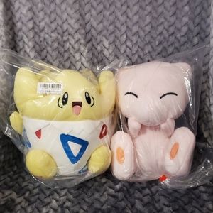 (Set of 2)Japan Pokemon the first movie plush